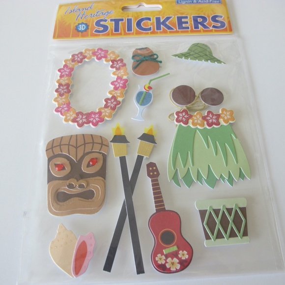 Scrapbooking Sticker Bundle For Paper Crafts Honeymoon Hawaii Vacation NWT - Picture 6 of 6